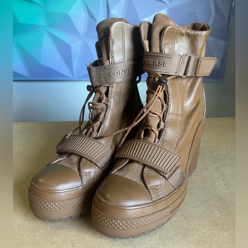 Converse GR82 Chuck Taylor All Star Boots in Tan Leather